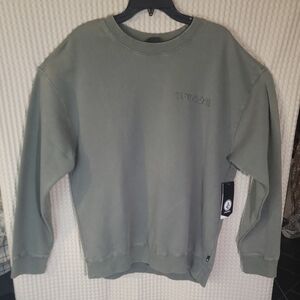 Volcom Gray Crewneck Sweatshirt